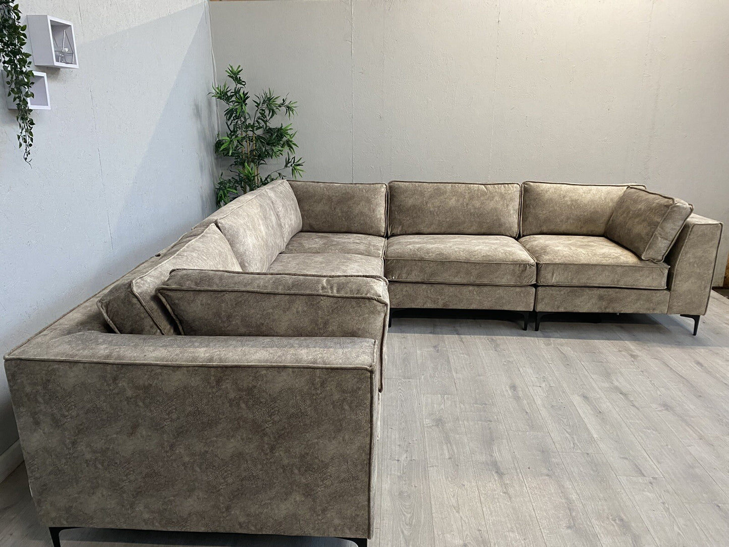 Westbridge ELIJAH Premium Fabric Large Modular 2 Corner 2 Sofa - RRP £3,799