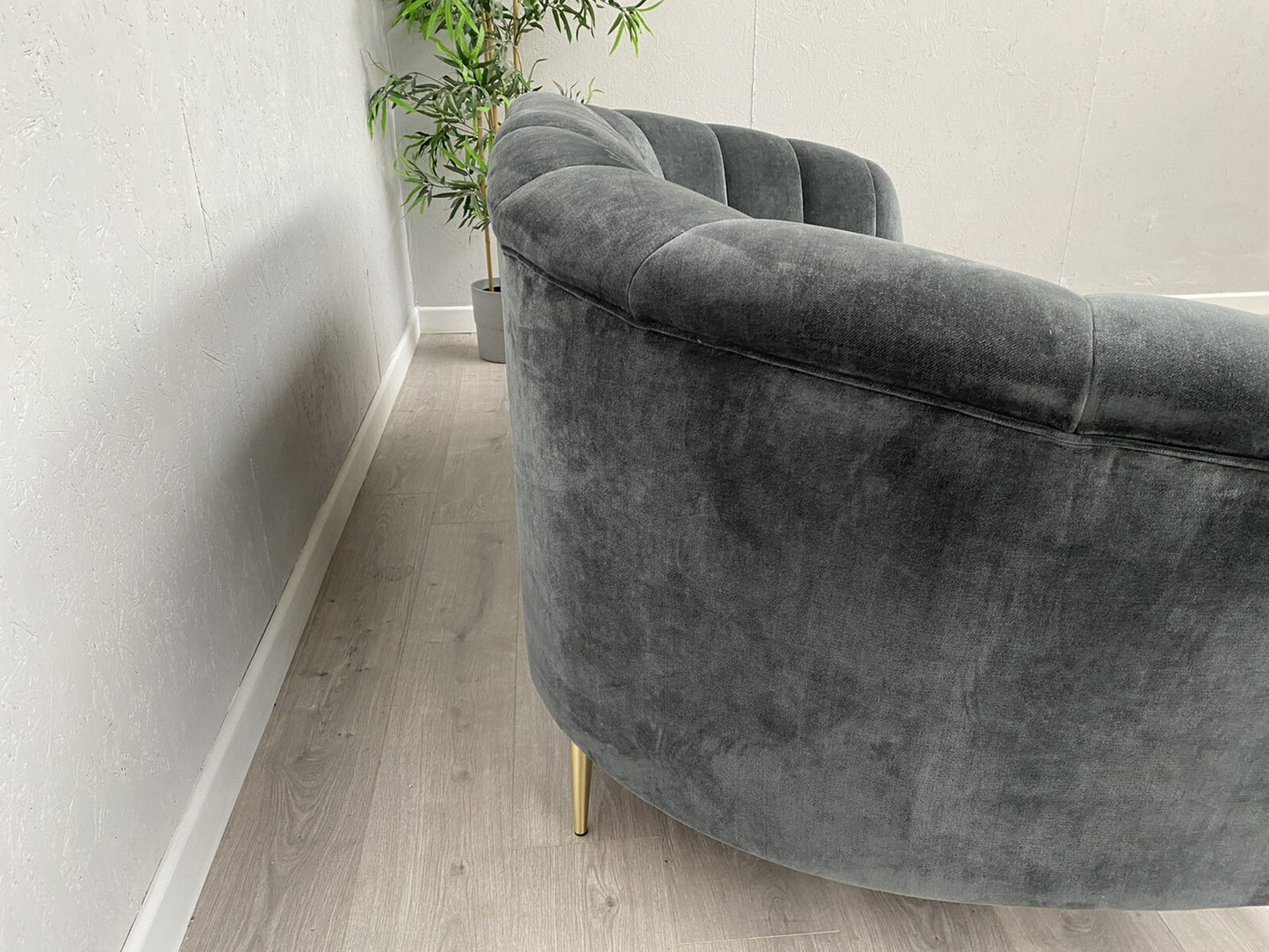 Sofology - OPULENT Large 3 Seater Sofa, Black - RRP £2,199