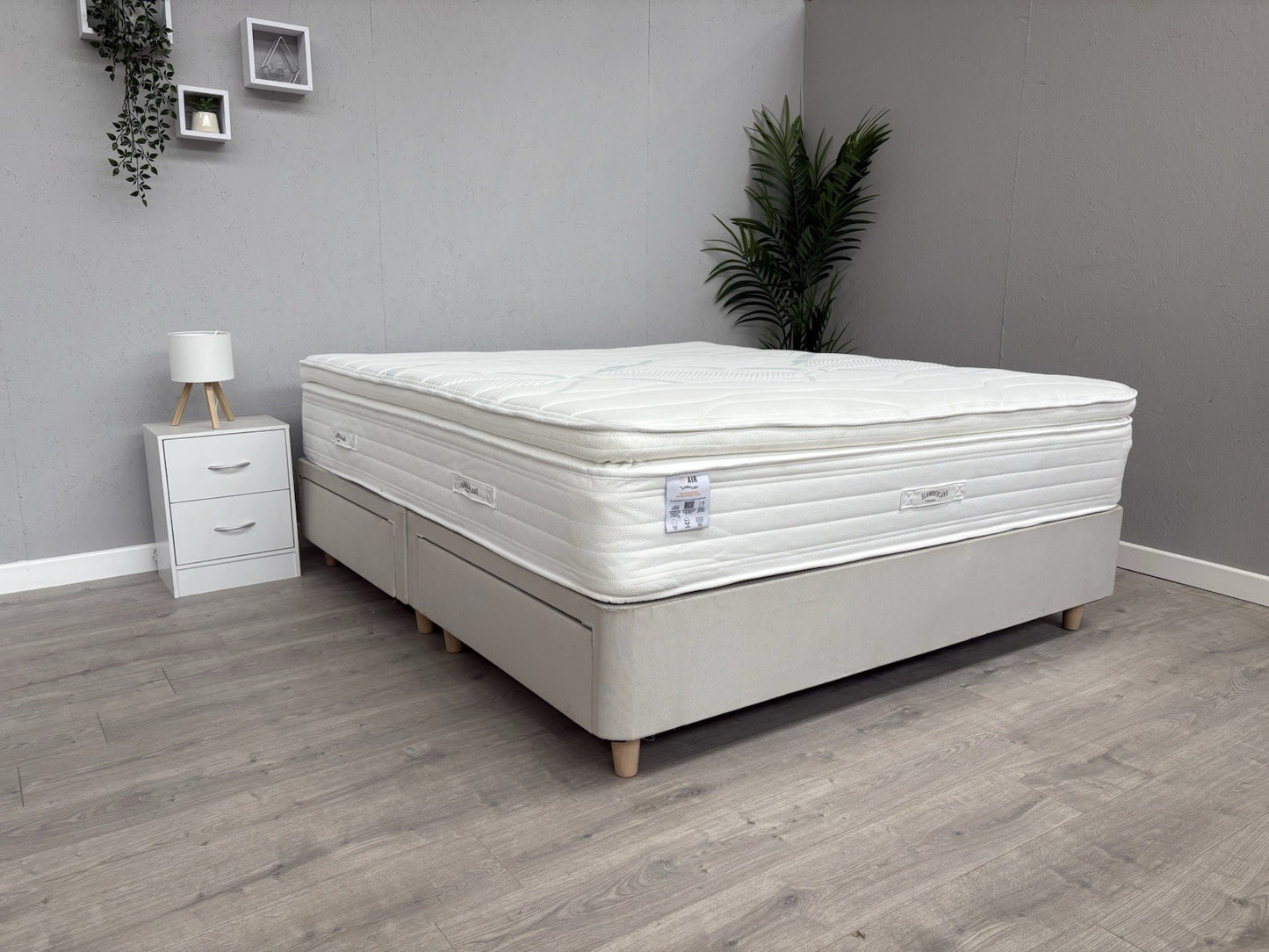 Slumberland AIR 9 Memory Pocket 6ft Superking Mattress, Firm - RRP £1,249