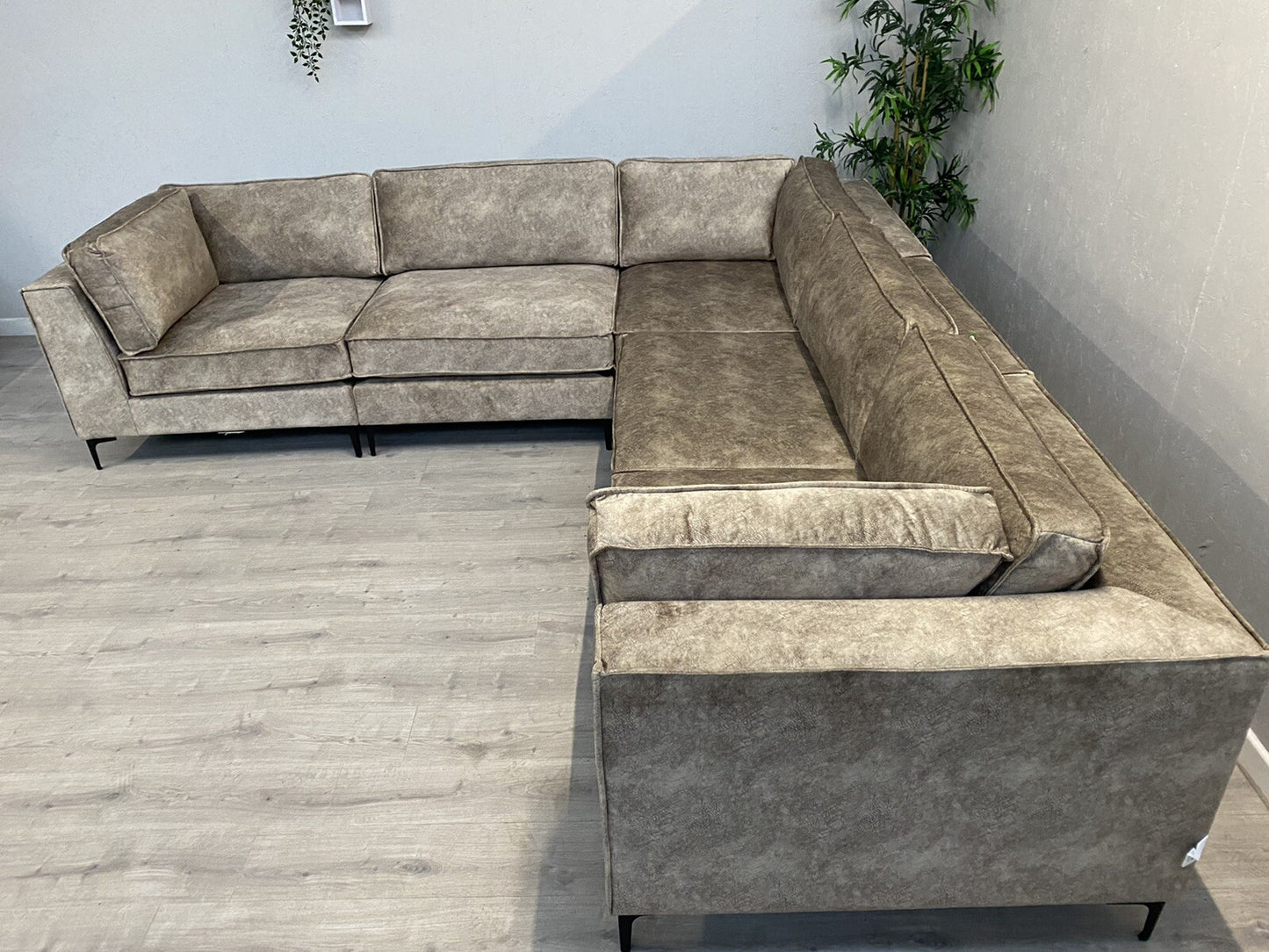 Westbridge ELIJAH Premium Fabric Large Modular 2 Corner 2 Sofa - RRP £3,799