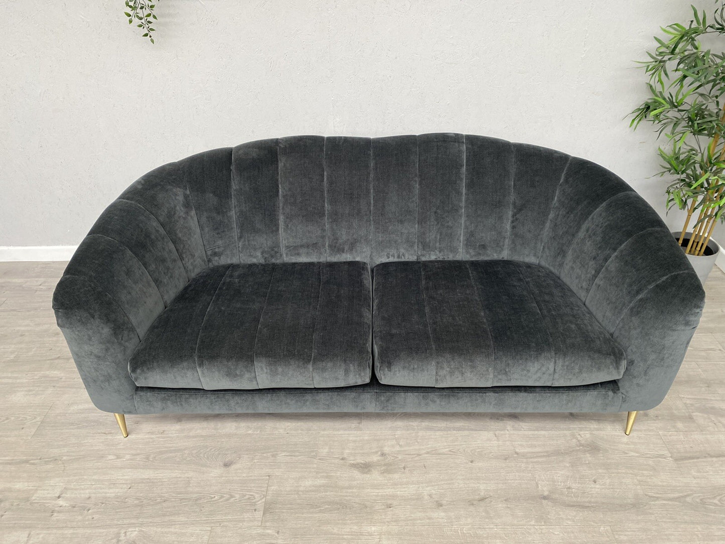 Sofology - OPULENT Large 3 Seater Sofa, Black - RRP £2,199