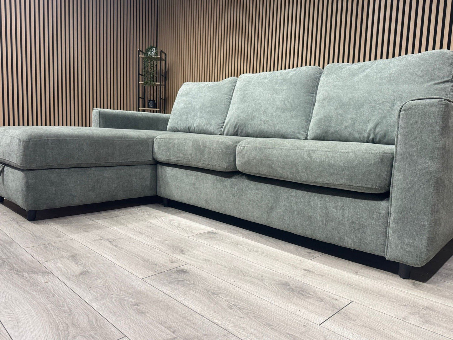 Furniture Village ESPRIT Fabric LHF Storage Chaise Corner Sofa - RRP £1,395