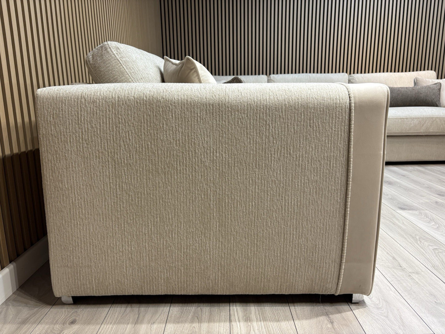 NAPLES Fabric Large Corner Sofa ( 3 Corner 3 ) - RRP £2,495