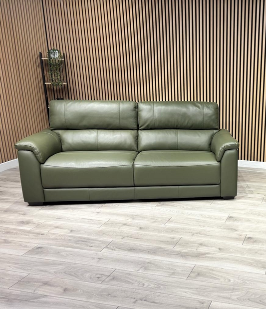 Furniture Village COZEE Style Premium Leather 3 Seater Sofa - RRP £1,345