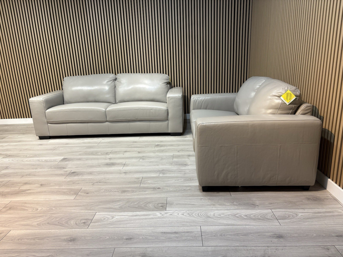 DFS - COHEN Style 3 Seater + 2 Seater Leather Sofa Set - RRP £2,398