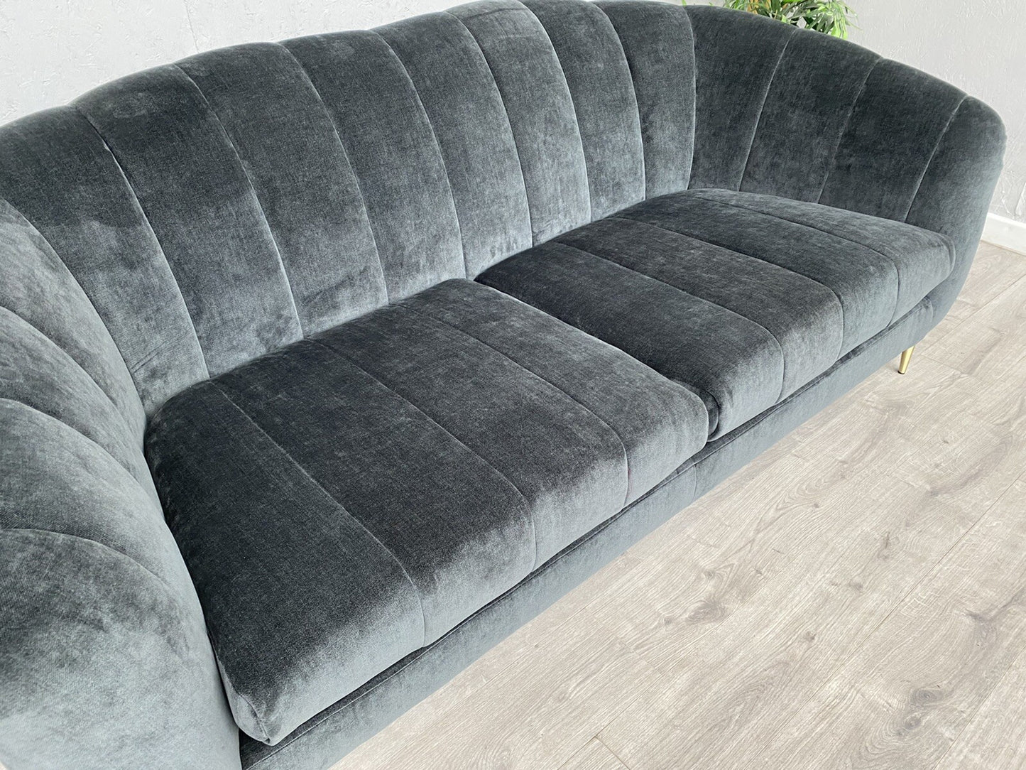 Sofology - OPULENT Large 3 Seater Sofa, Black - RRP £2,199