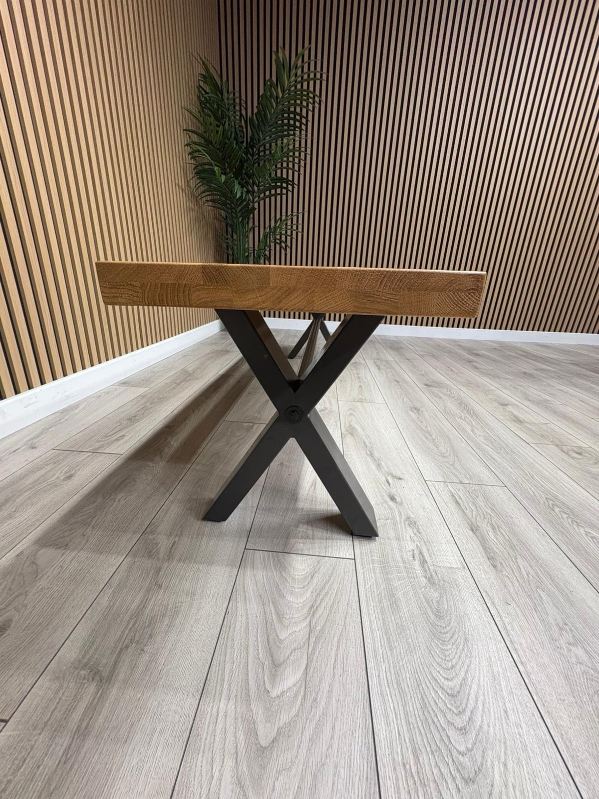 Furniture Village EARTH Solid Oak 180cm Dining Bench - RRP £359