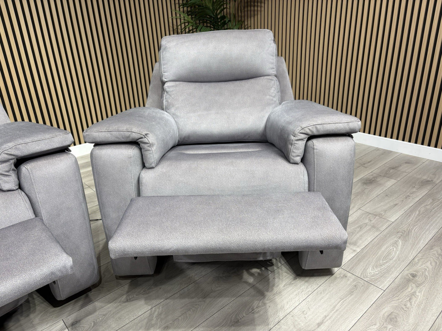 G Plan THORNBURY Fabric 2 Seater Sofa + Armchair, Power Recliners - RRP £5,940