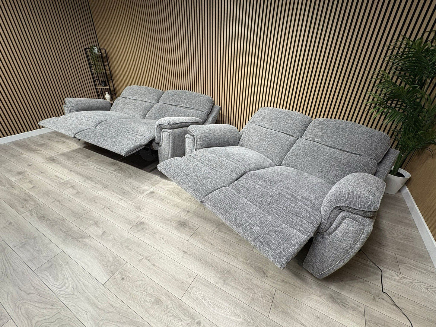 SCS Ashton Fabric Power Recliner 3 + 2 Seater Sofa Set - RRP £2998