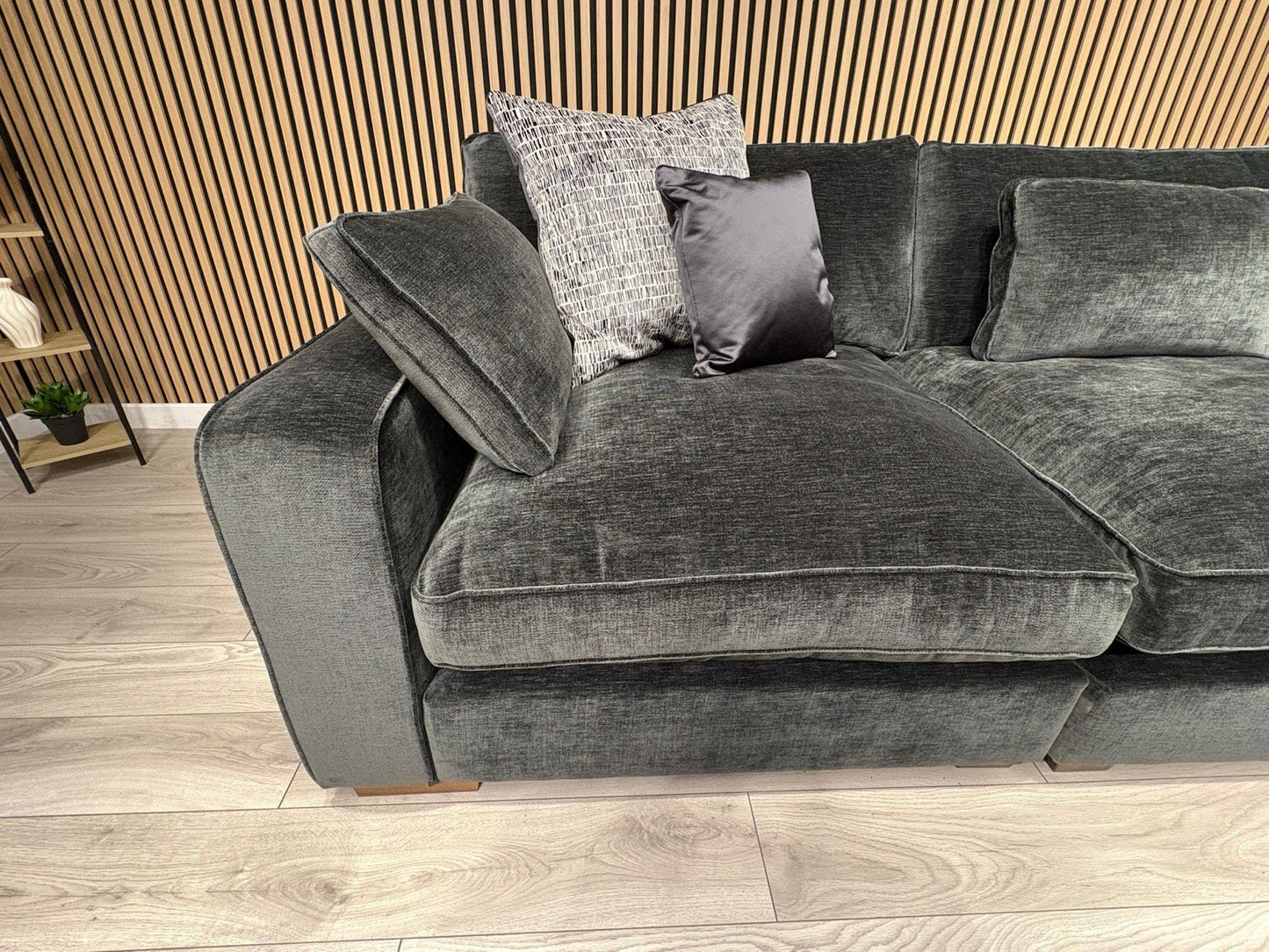 Sofology CAVALLI Fabric Modular 3 Corner 3 Sofa, Slate - RRP £5,499