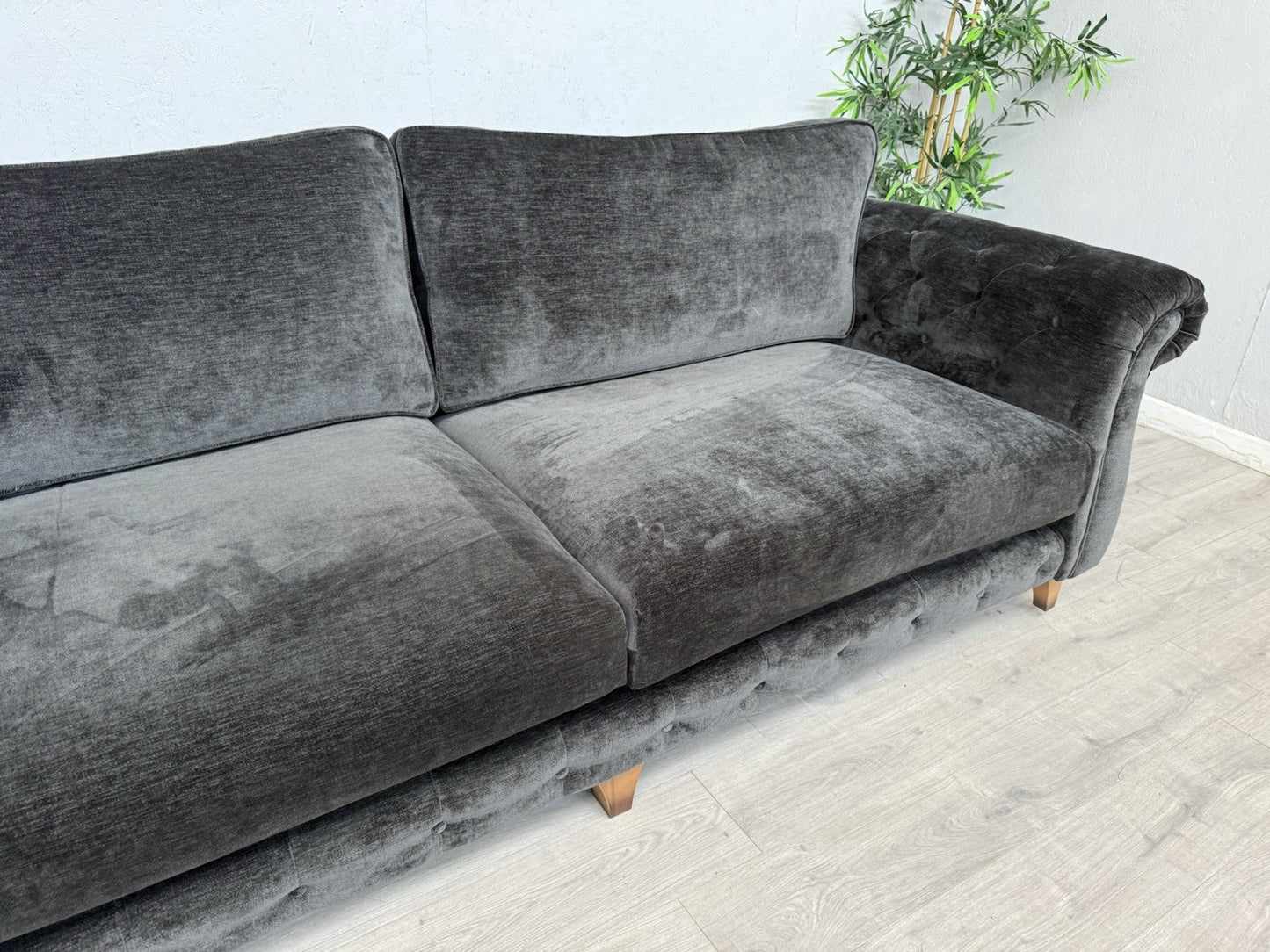 Furniture Village Boutique PALACE Fabric 4 Seater Classic Back Sofa - RRP £2,795