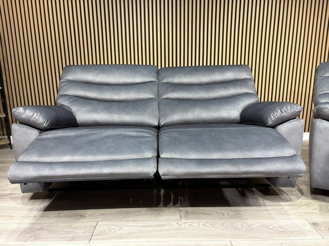DFS Toledo Fabric 3+2 Seater Power Sofa Set RRP £2598