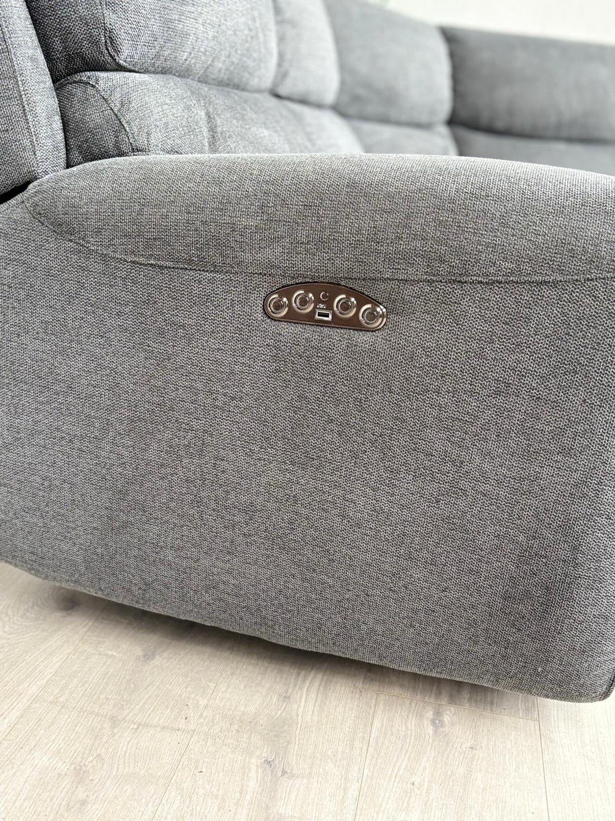Furniture Village - LINK Fabric Large Power Recliner Corner Sofa - RRP £2,445