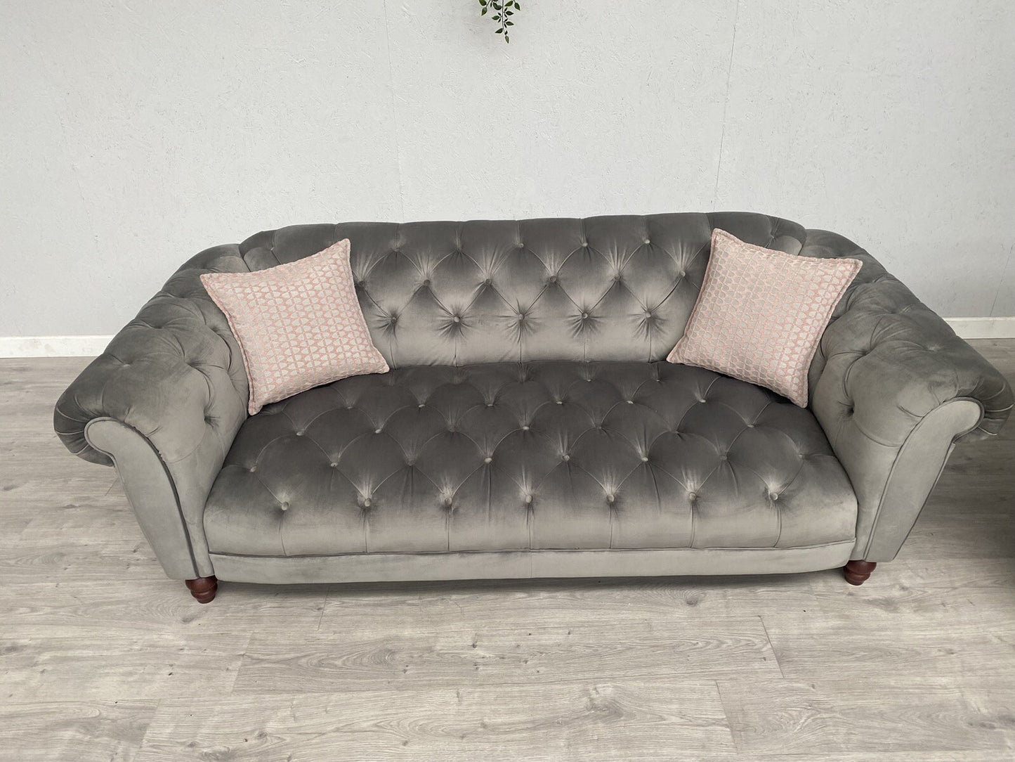 Alexander James Luisa Chesterfield 3 Seater Sofa + Armchair Set - RRP £3,930