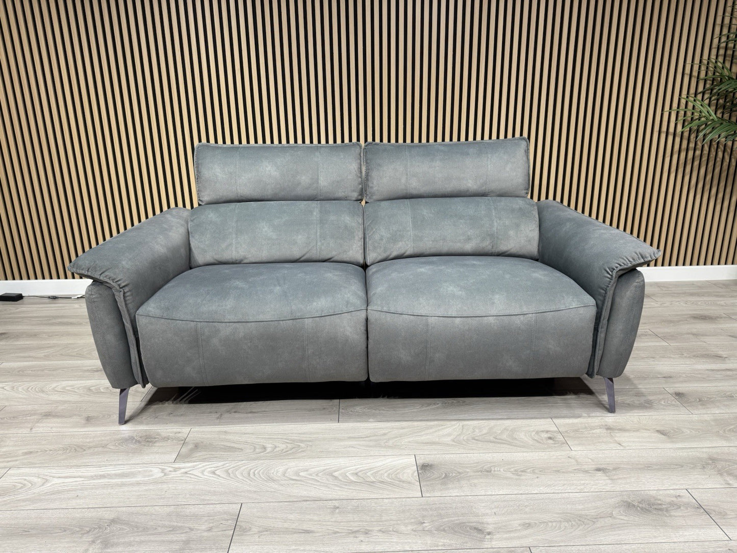 Furniture Village JUDE Fabric 3 Seater Power Recliner Sofa, Fern - RRP £2,195