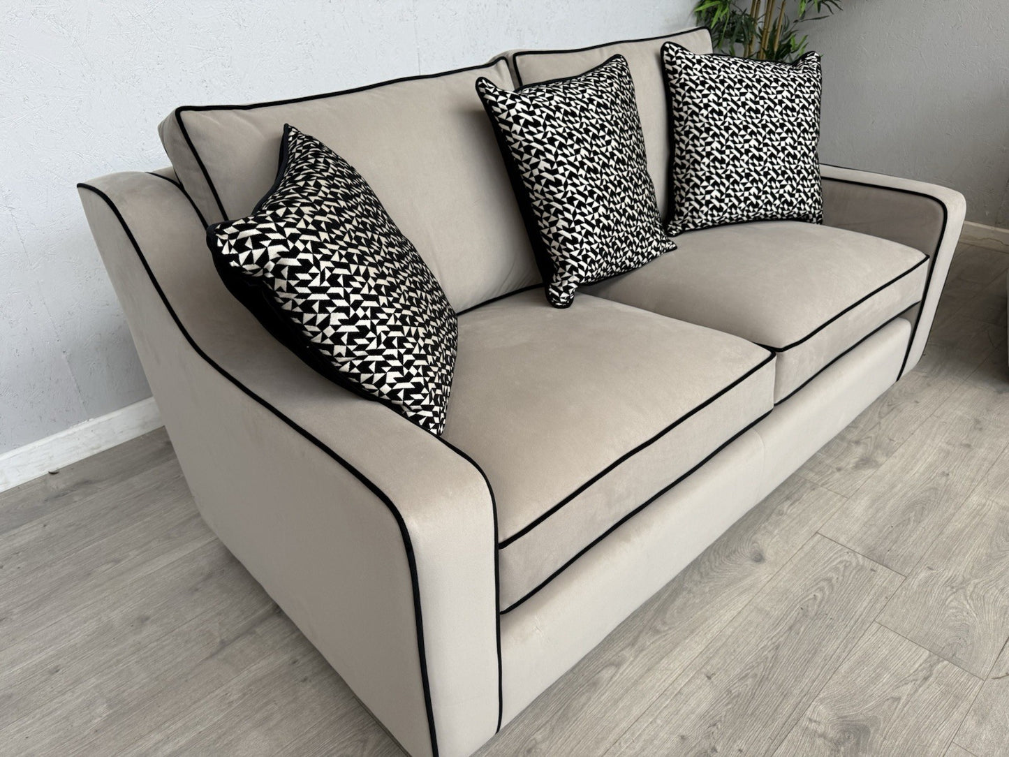 Furniture Village CELINE Fabric 3 Seater Sofa + 2 x Armchairs - RRP £5,685