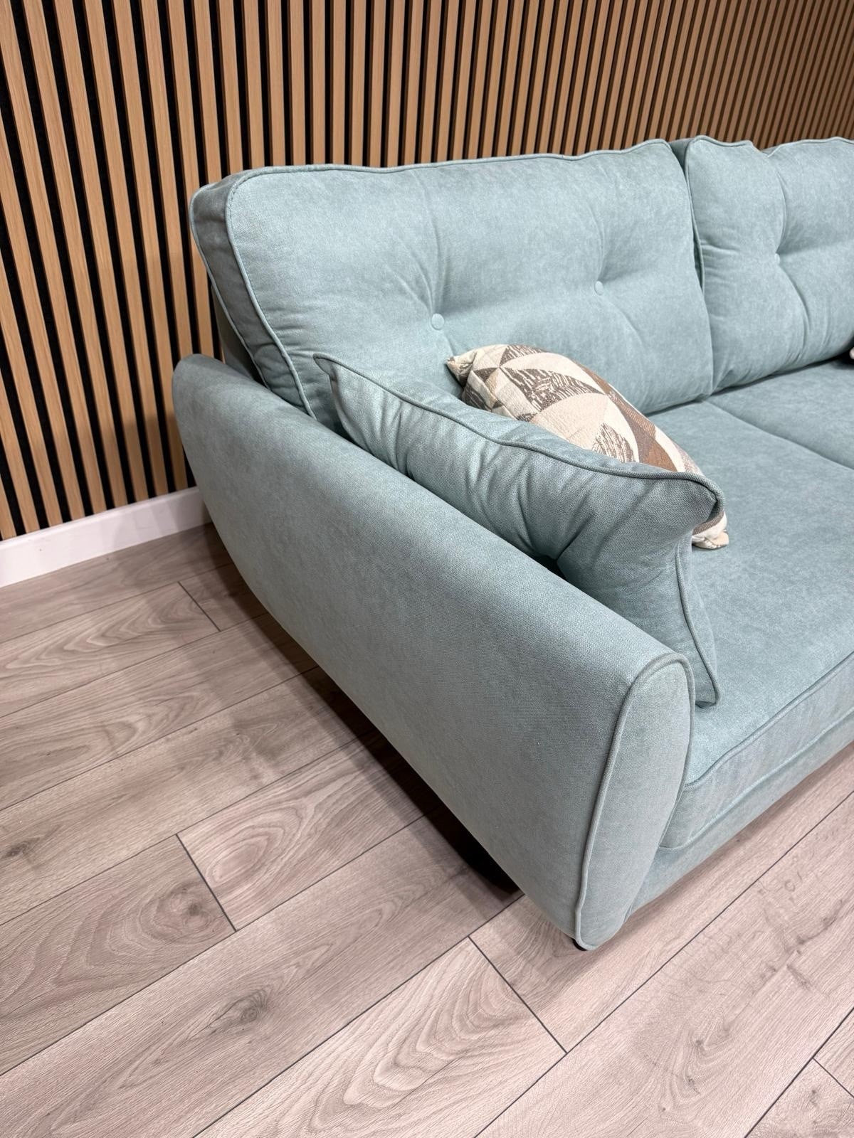 DFS - Zinc 3 Seater & Chair Fabric Seater Sofa Set RRP £1799