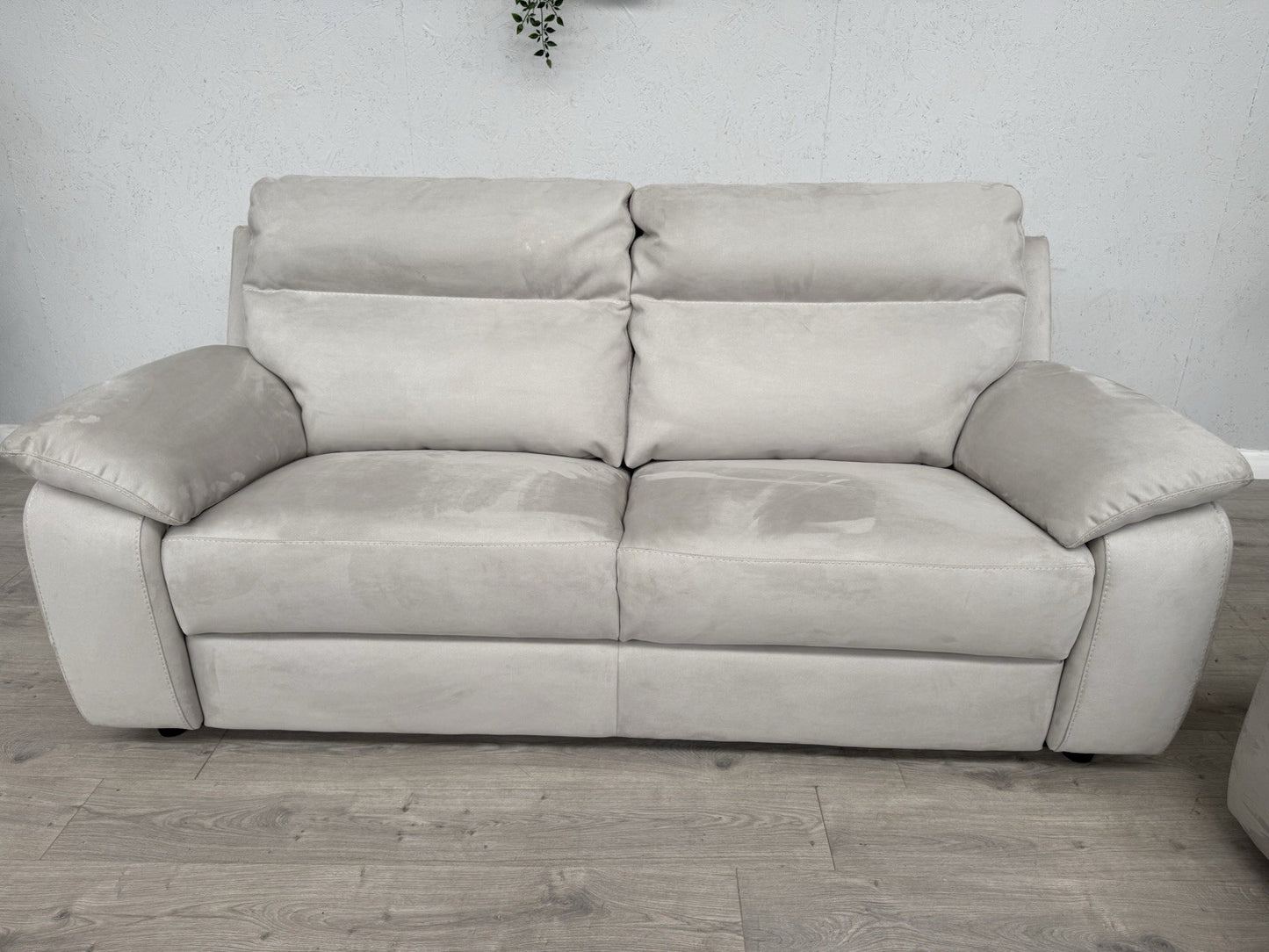 F. Village Nicoletti PEPINO 2 x 3 Seater Fabric Sofas Power Recliner - RRP £4810
