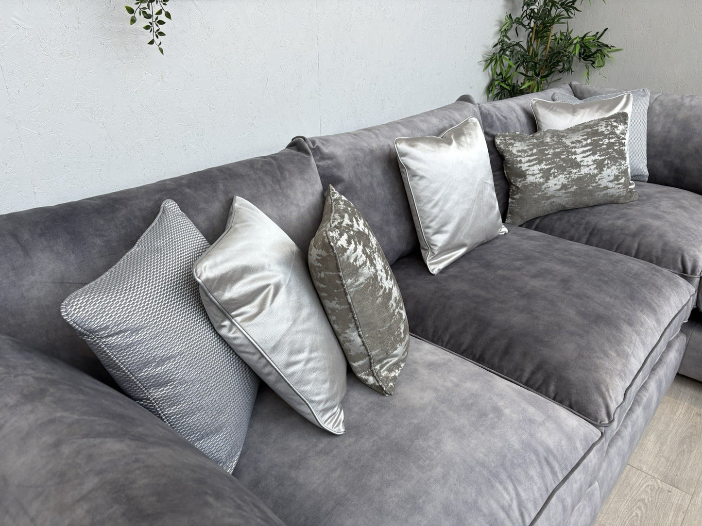 Sofology - EMPEROR Fabric Large 3 Corner 1.5 Open End Chaise Sofa - RRP £5,399