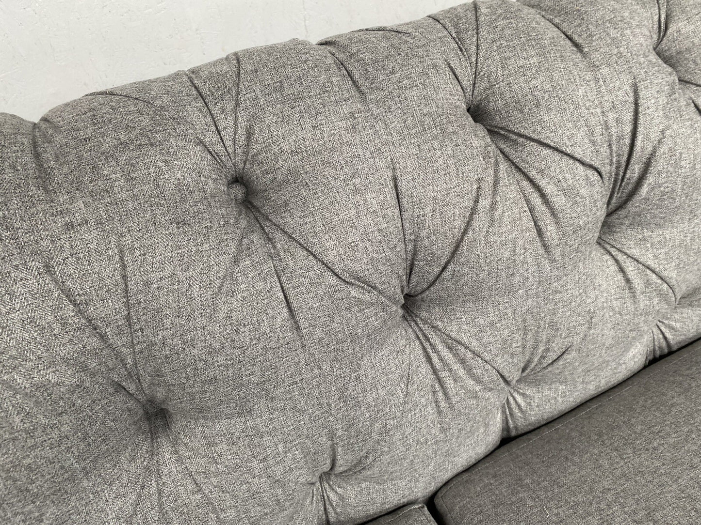 John Lewis - SWOON MENDEL Large 3 Seater Sofa, Cinder Wool Grey - RRP £1,699