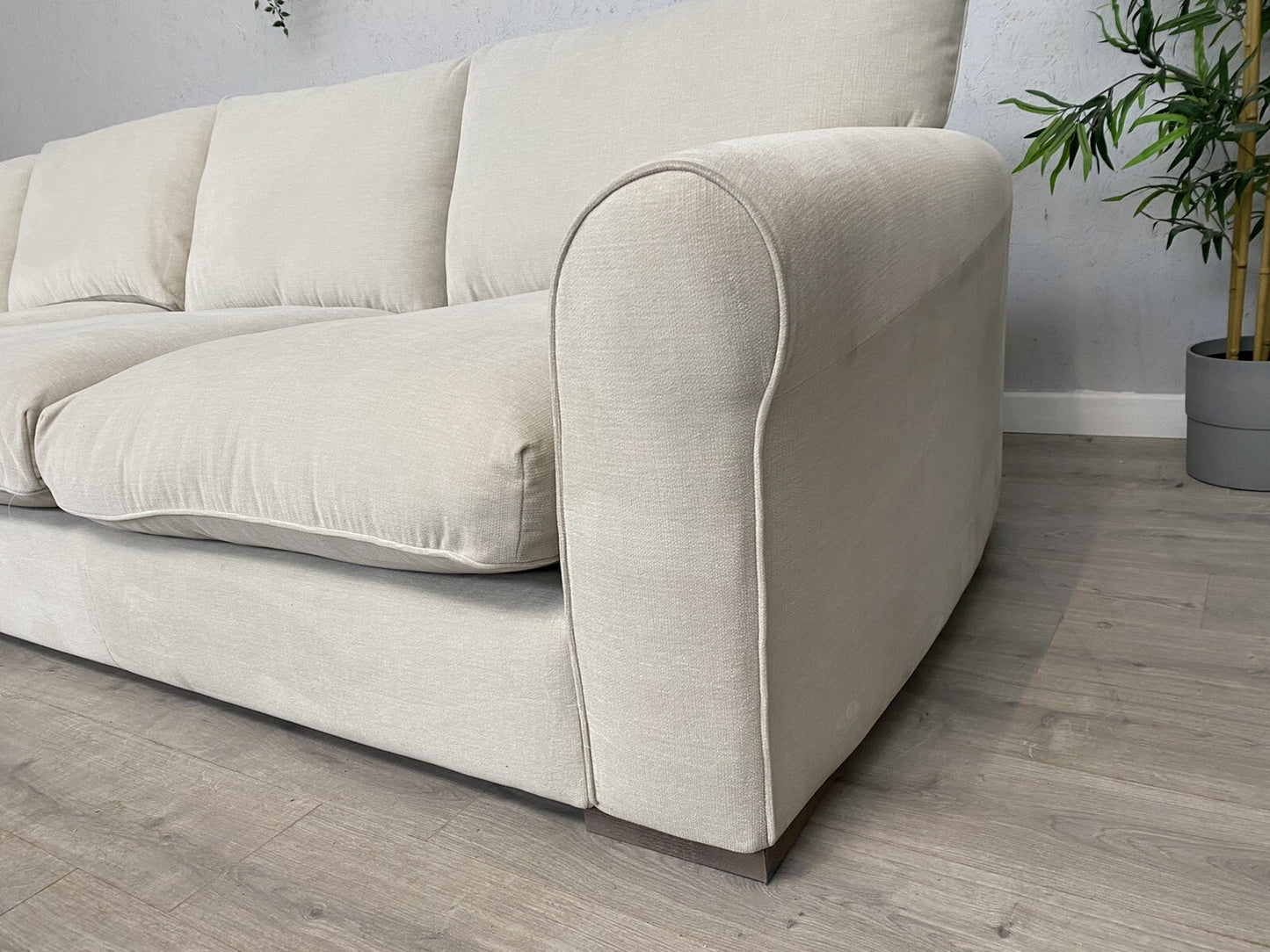 Westbridge - TEACAKE Grand Split Extra Large Fabric Sofa - RRP £3,995