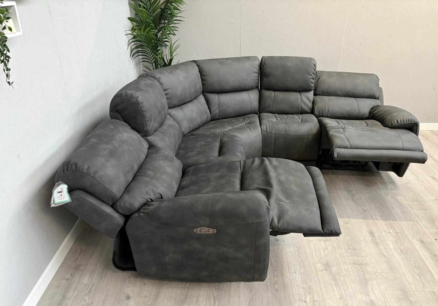 Furniture Village - LINK Fabric Large Power Recliner Corner Sofa - RRP £2,445