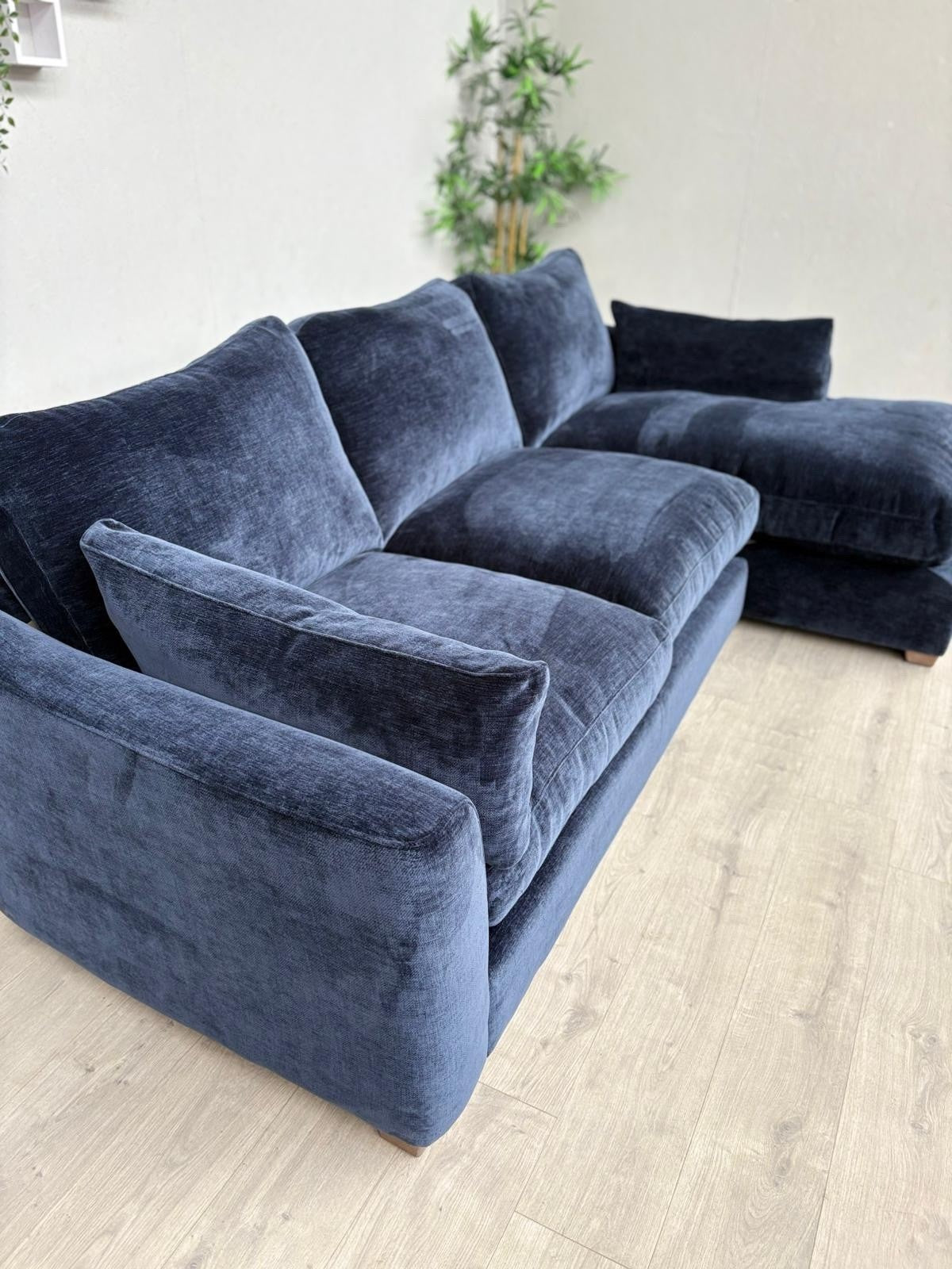 Westbridge PARKER / Sofology CAVALLI Style Fabric Chaise Corner Sofa - RRP £4999