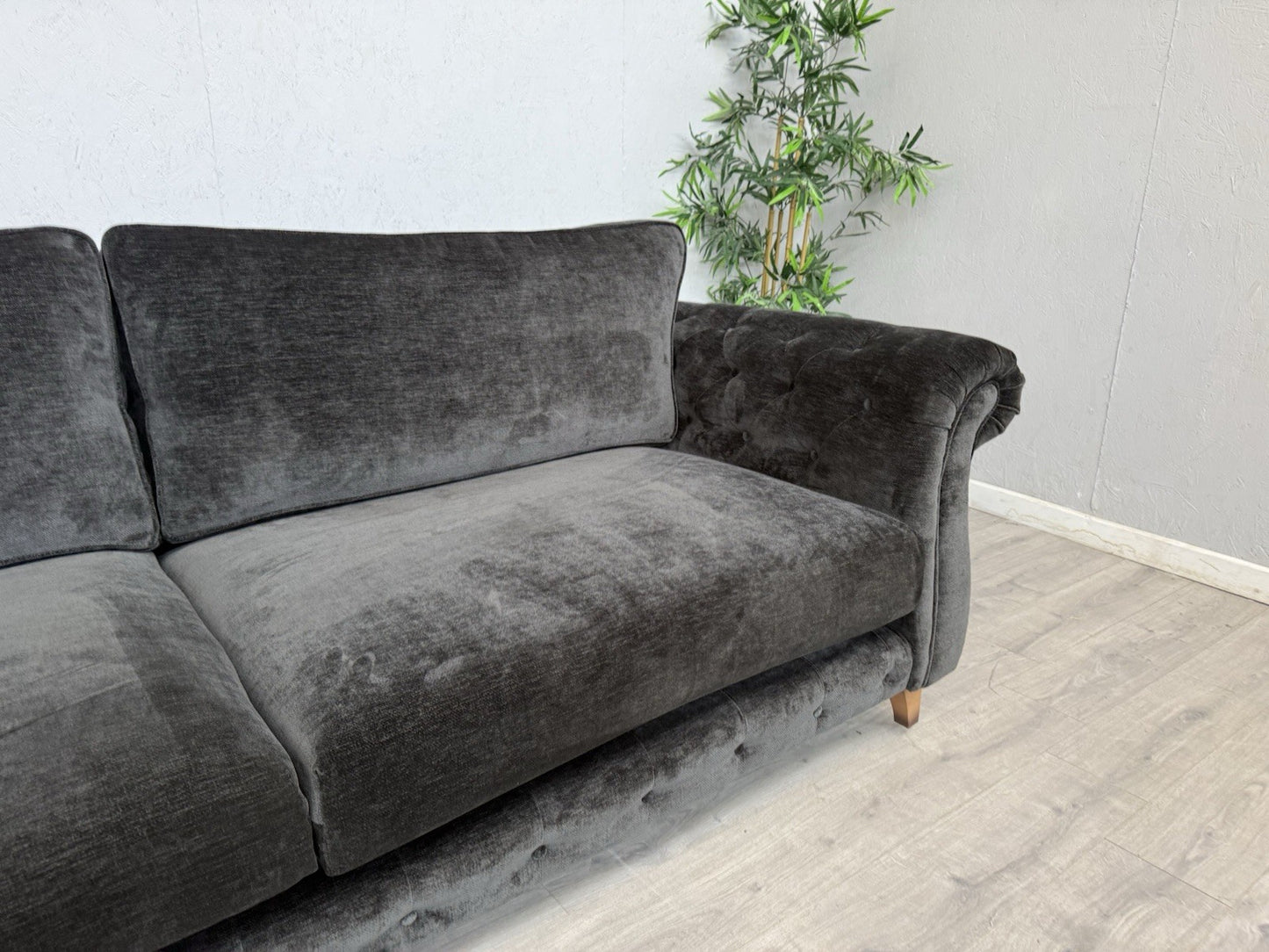 Furniture Village Boutique PALACE Fabric 4 Seater Classic Back Sofa - RRP £2,795
