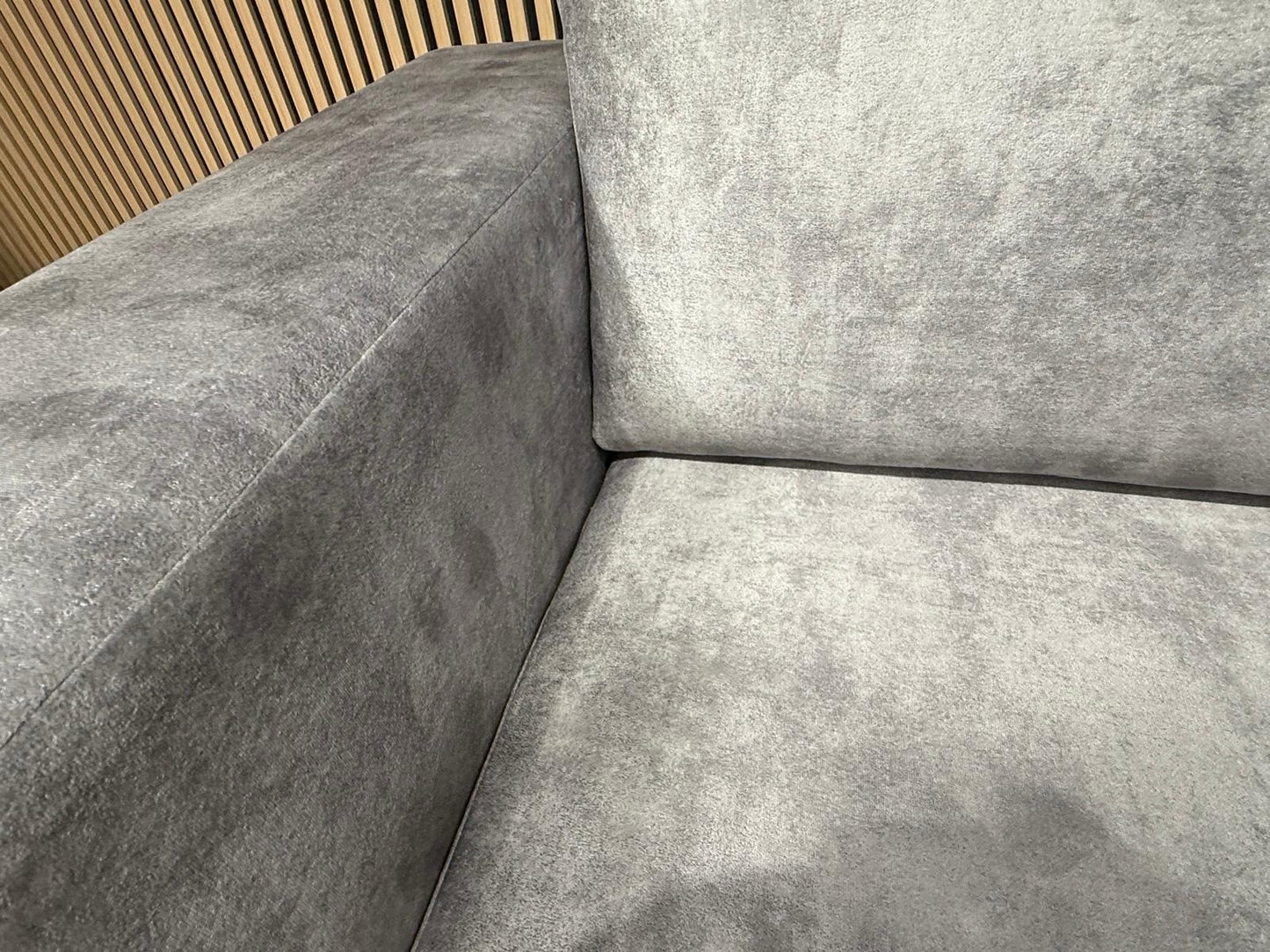 John Lewis Sample - Madrid Corner Sofa Fabric 2c2 Seater + Stool RRP £2599