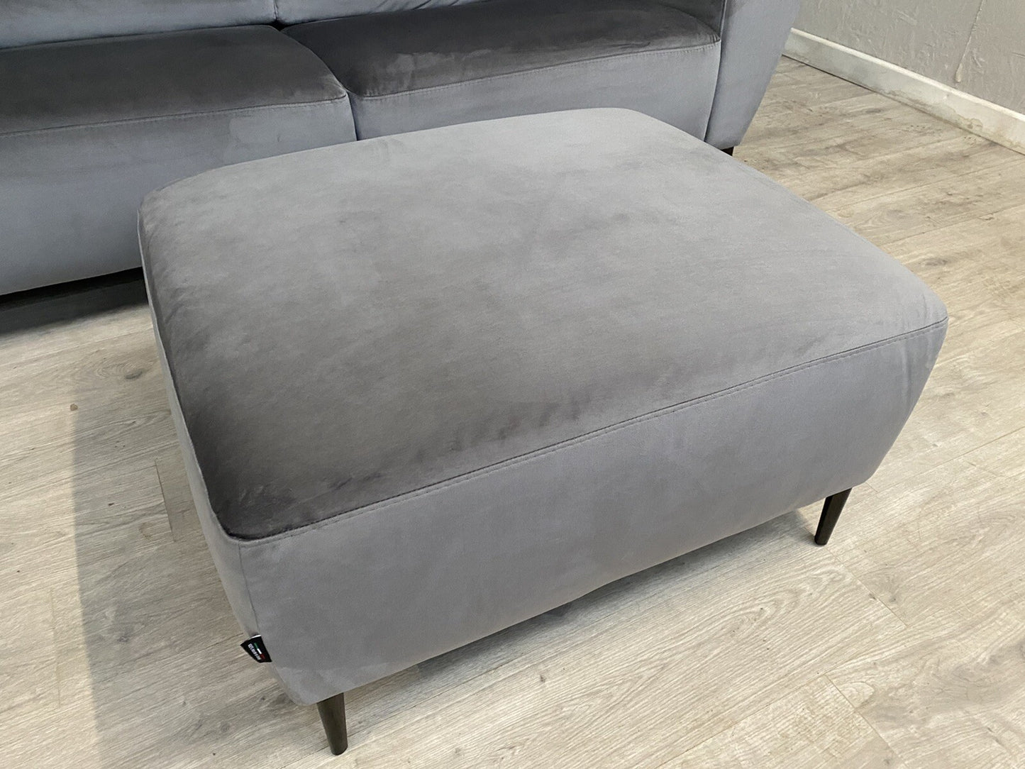 Furniture Village Nicoletti MILANO Fabric 3 Seater Sofa + Footstool - RRP £4,090