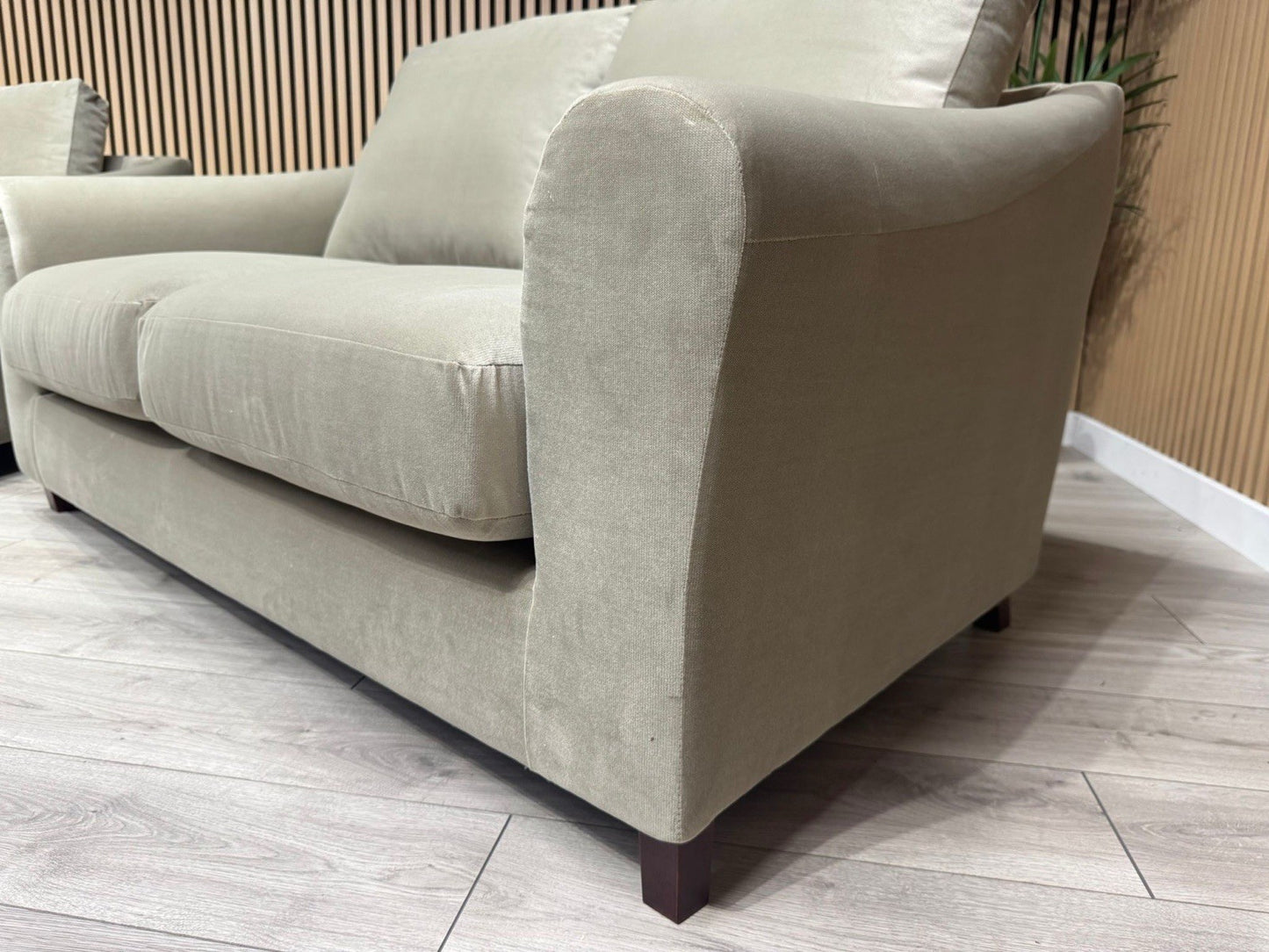 Laura Ashley BASLOW Style Fabric 3 Seater + 2 Seater Sofa Set - RRP £2,800