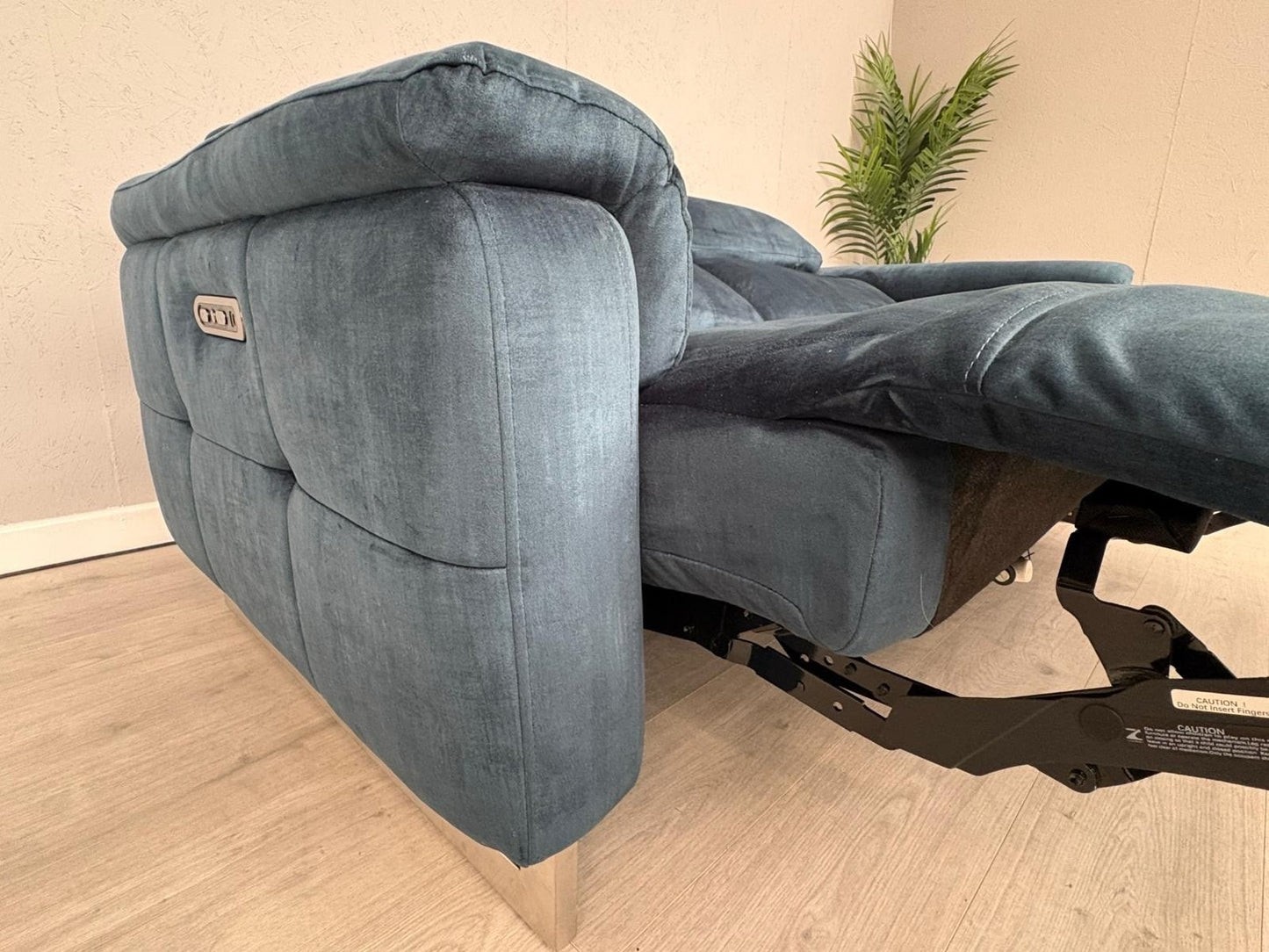 Furniture Village MOET Fabric Power Recliner 3 Seater Sofa - RRP £1,995