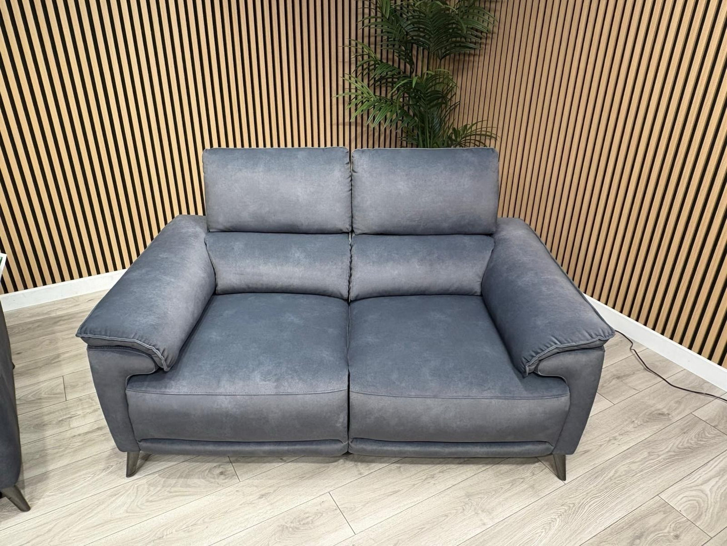 Furniture Village MOET Style Fabric 3 + 2 Seater Power Sofa Set - RRP £3,890