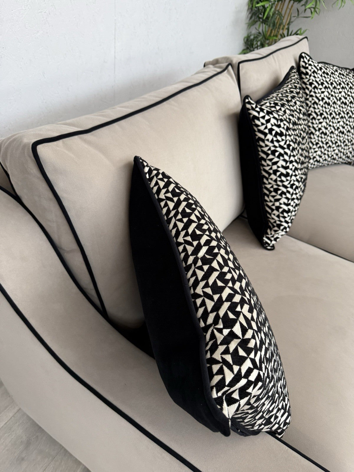 Furniture Village CELINE Fabric 3 Seater Sofa + 2 x Armchairs - RRP £5,685