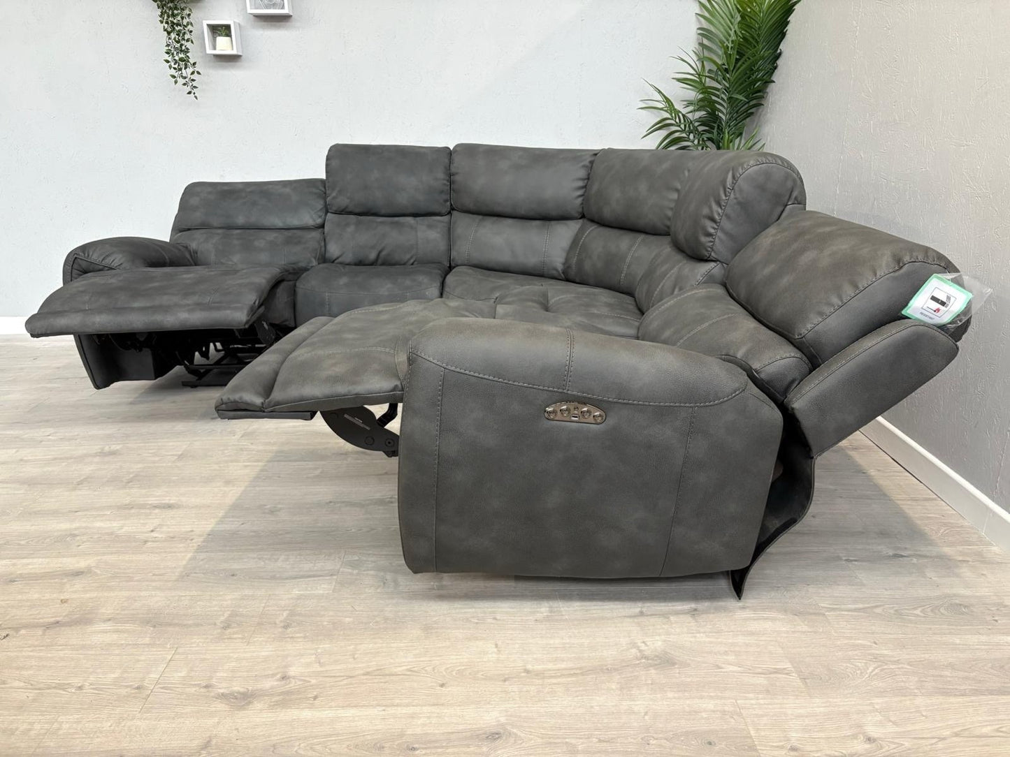 Furniture Village - LINK Fabric Large Power Recliner Corner Sofa - RRP £2,445