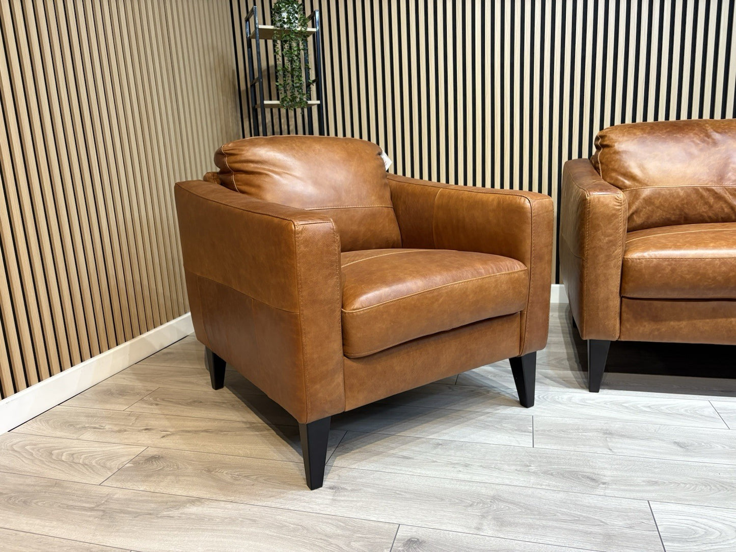 John Lewis BAILEY Style Leather 3 + 2 Seater Sofas, Armchair + Stool - RRP £4648