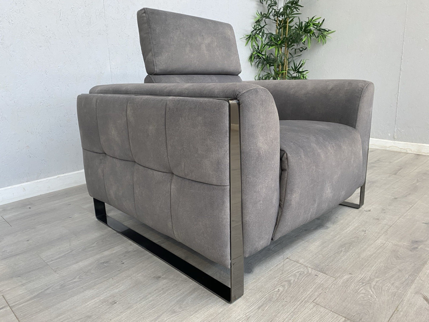 Furniture Village GISELLA Fabric Chair Armchair, Dexter Mocha - RRP £1195