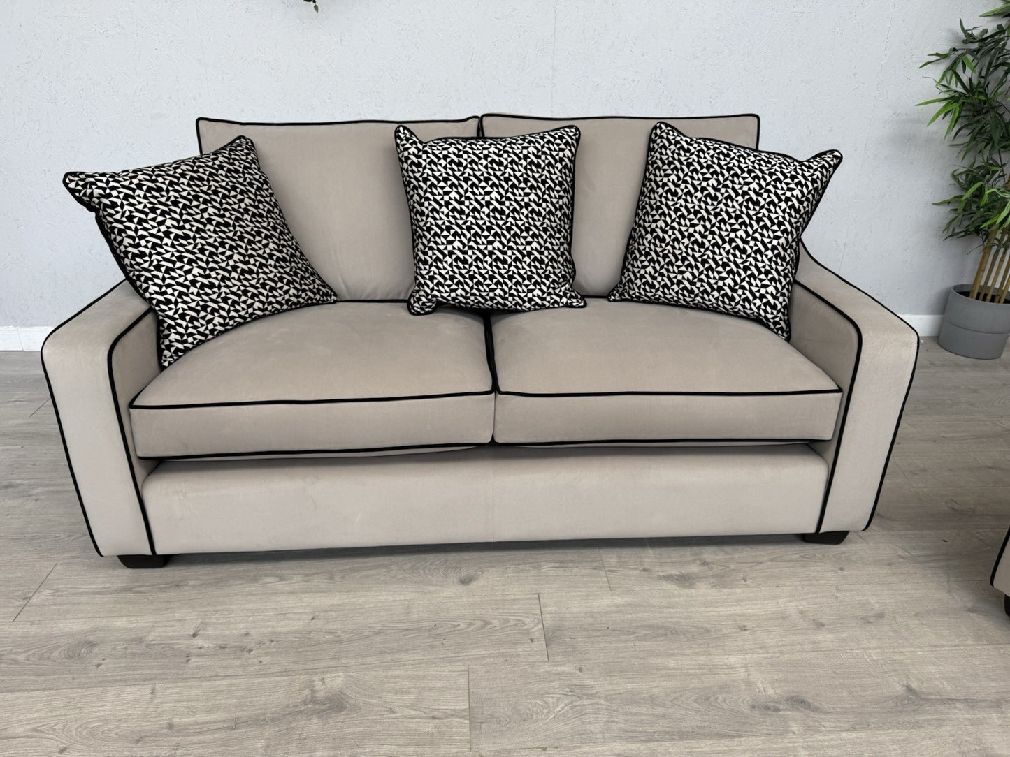Furniture Village CELINE Fabric 3 Seater Sofa + 2 x Armchairs - RRP £5,685