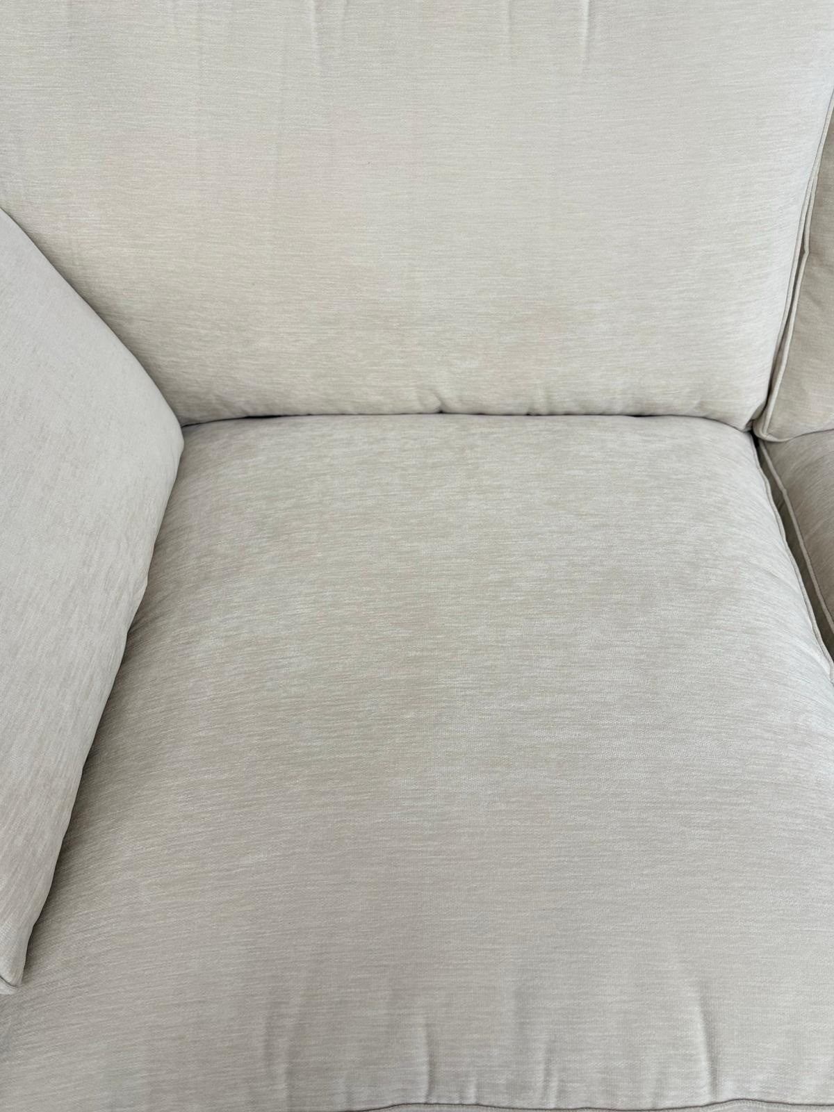 NEXT - STAMFORD Large 3 Seater Grand Sit Sofa, Fine Chenille Oyster - RRP £1,450