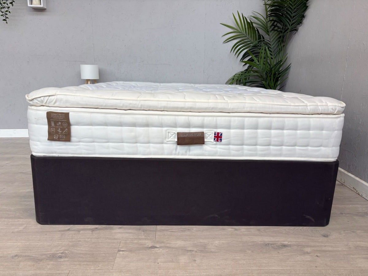 Staples and Co. Artisan Pure DECADENCE Mattress 5ft Kingsize, Firm - RRP £1,899