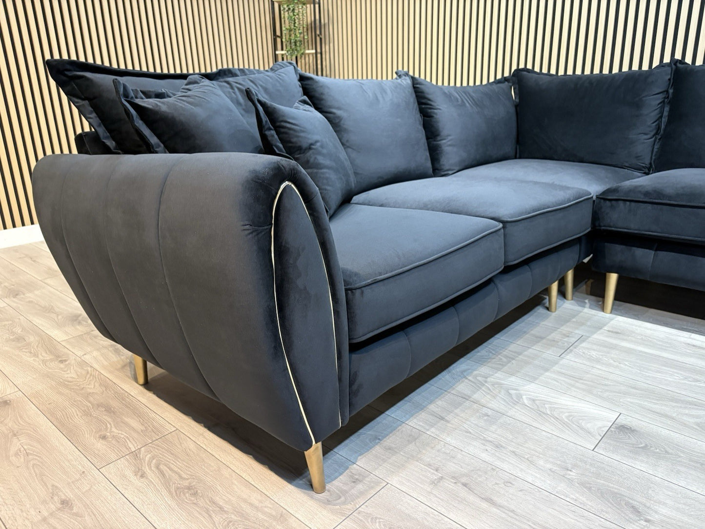 Sofology GABRIELLE Style Fabric Corner Sofa ( 2 Corner 2 ) - RRP £2,599