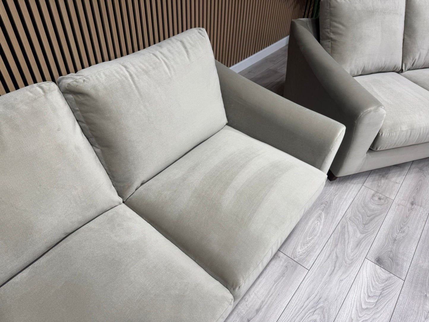 Laura Ashley BASLOW Style Fabric 3 Seater + 2 Seater Sofa Set - RRP £2,800