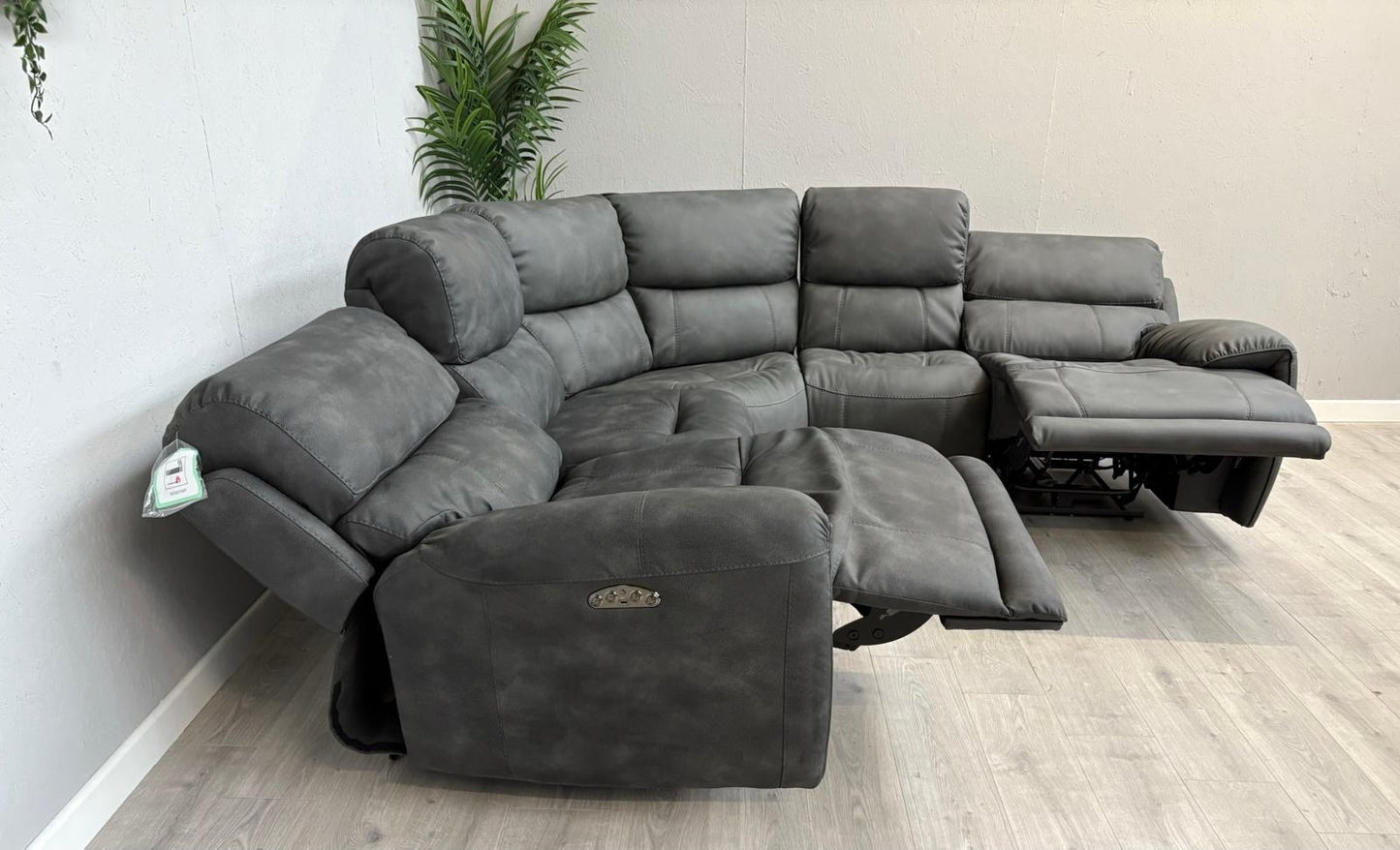 Furniture Village - LINK Fabric Large Power Recliner Corner Sofa - RRP £2,445