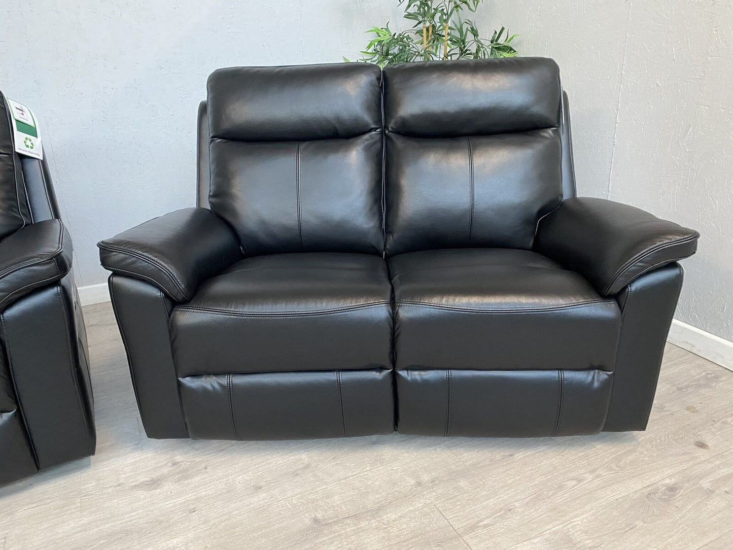 DFS - New Navona Leather 3 + 2 Seater Power Recliner Sofa Set - RRP £3,898