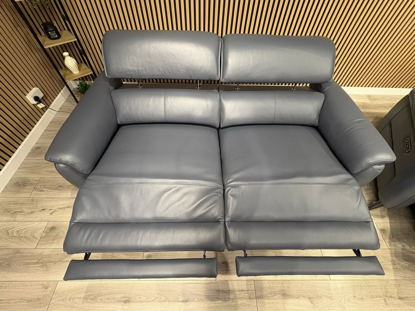 Furniture Village JUDE Style Leather 3 + 2 Seater Power Sofa Set - RRP £4,690