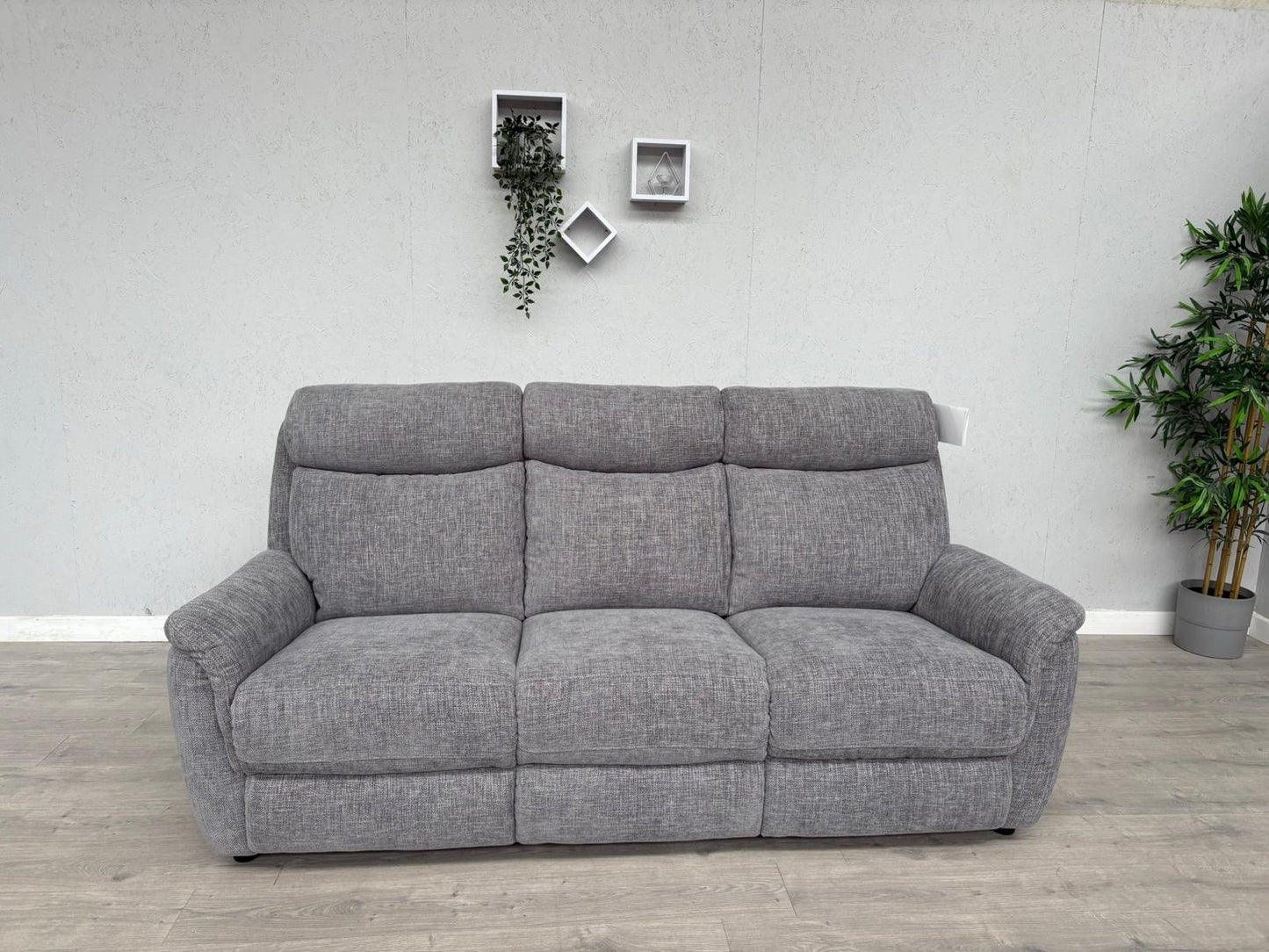 Furniture Village - ORLANDO Fabric 3 Seater Sofa, Anivia Brown - RRP £1,895