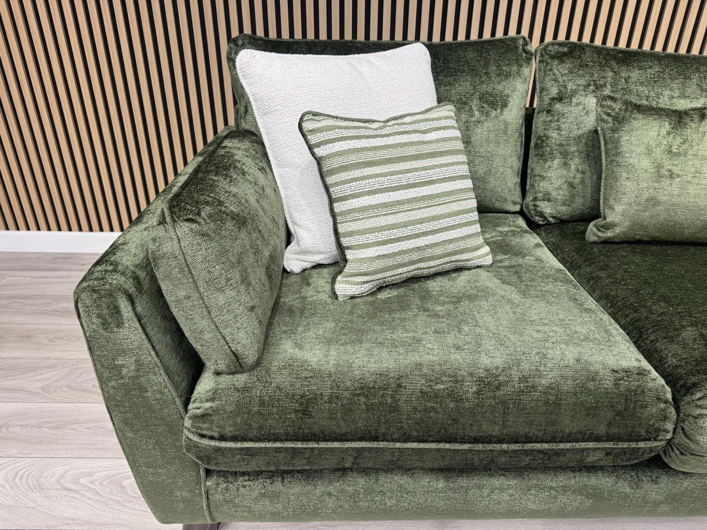 Very Home Sanremo Fabric Corner Group Sofa ( 2c2 ) Olive RRP £3199