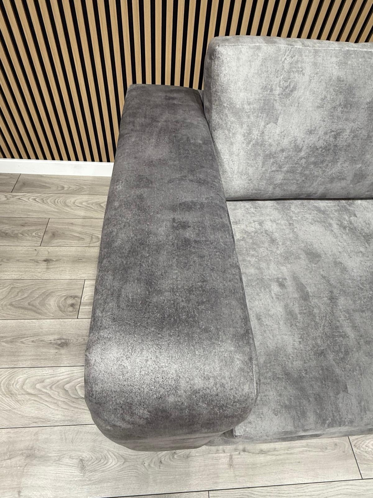 John Lewis Sample - Madrid Corner Sofa Fabric 2c2 Seater + Stool RRP £2599