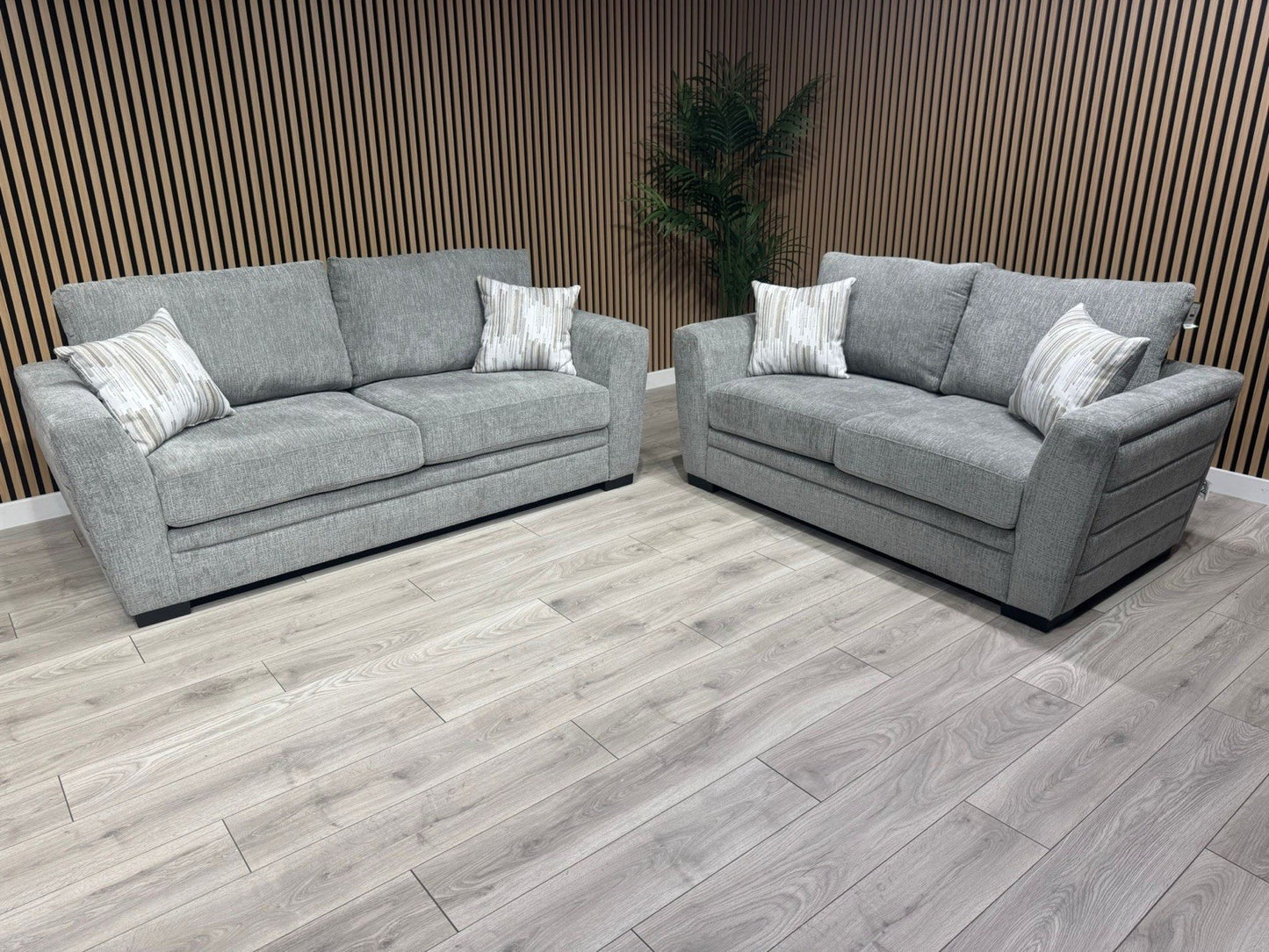 DFS - RENAE Style 3 + 2 Seater Sofa Set, Formal Back - RRP £1,898