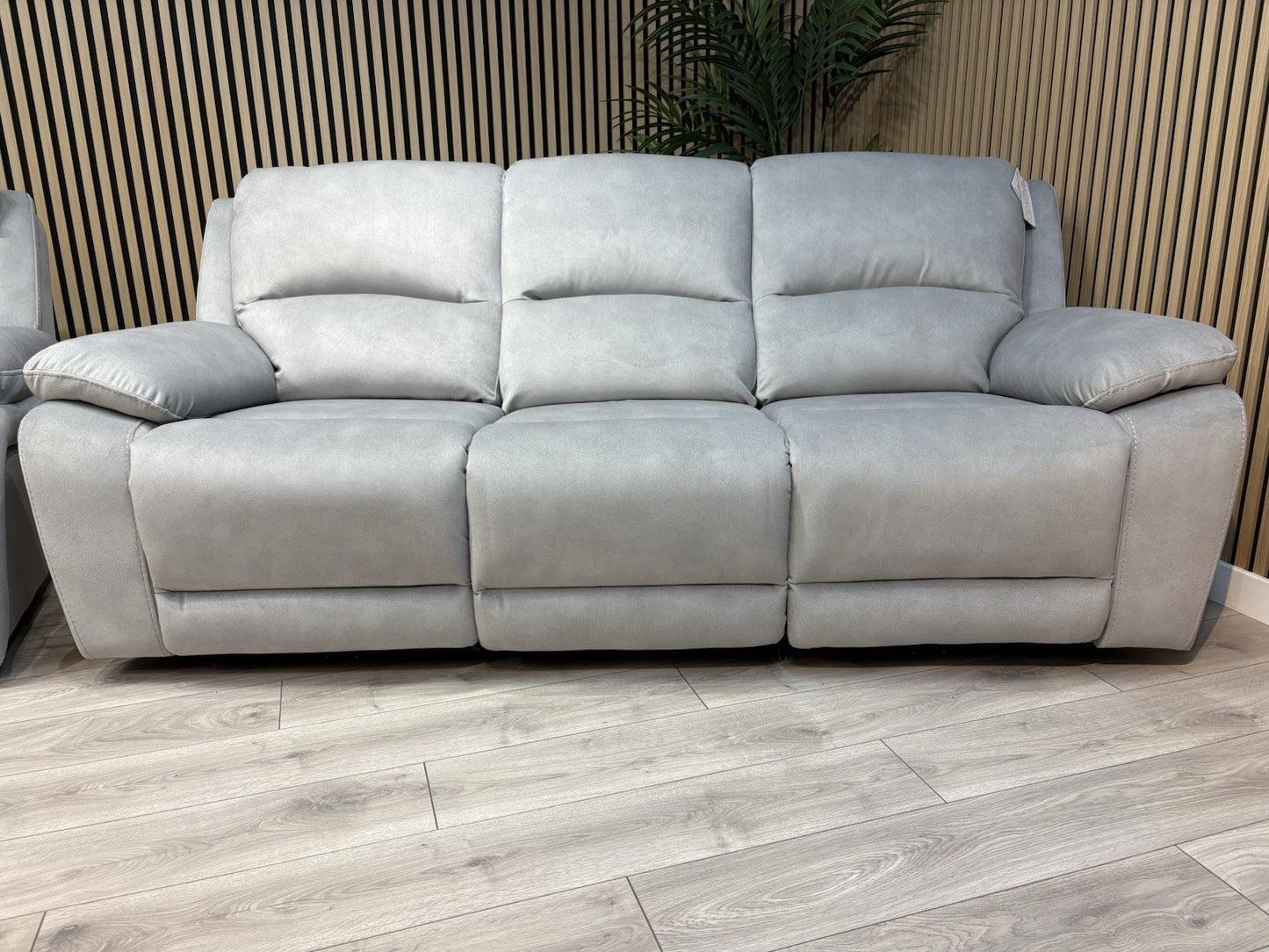 ScS SPENCER Fabric 3 + 2 Seater Sofas + Armchair, Power Recliners - RRP £3,897